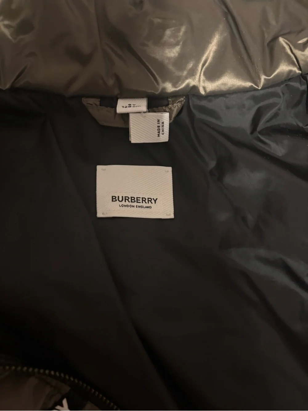 Burberry sleeveless quilted